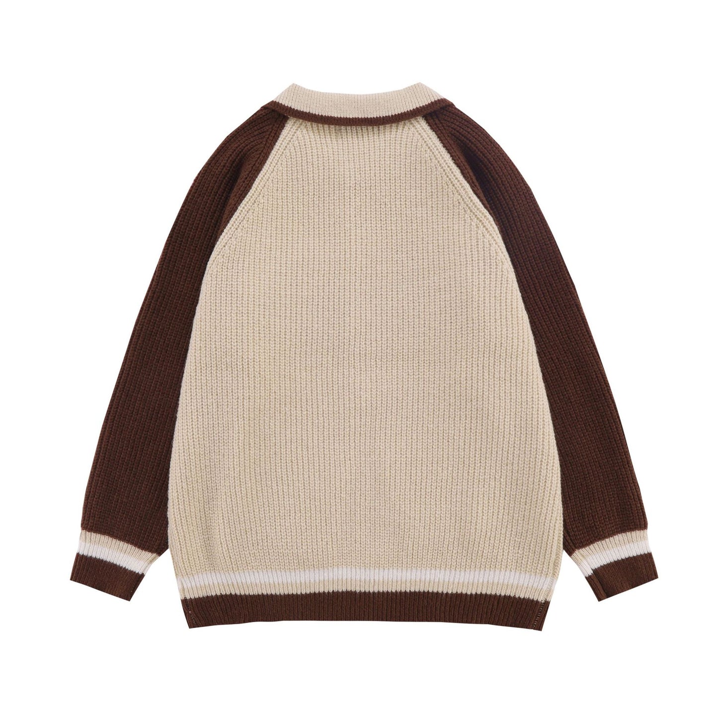 Men's Sweater Lapel Sweater American Fashion Brand