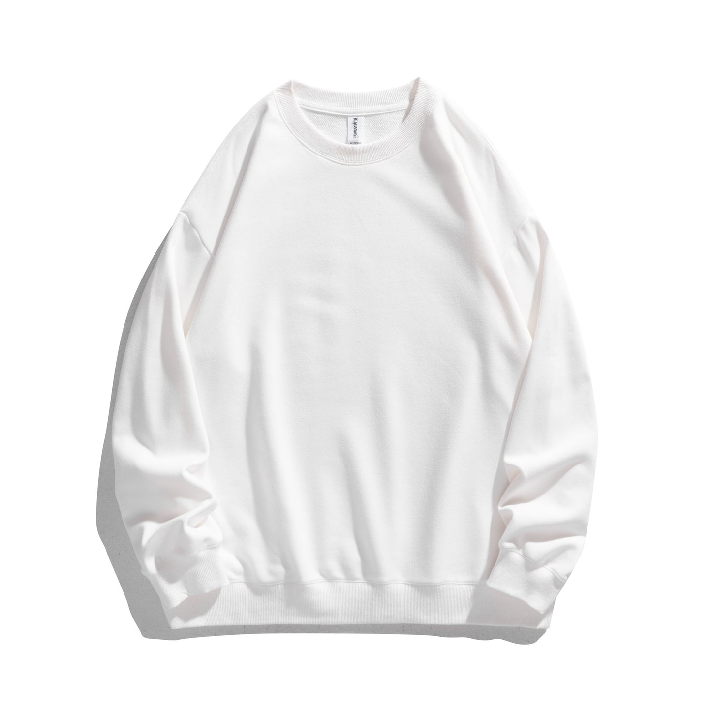Women's Terry Drop Shoulder Round Neck Sweatshirt