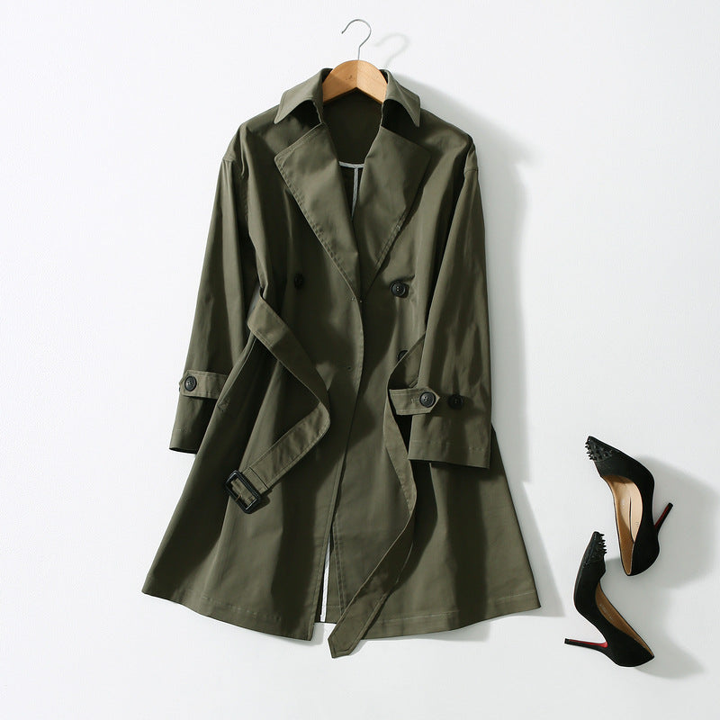 Classic Double-breasted Trench Coat