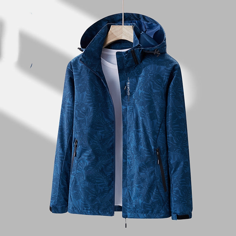 Outdoor Leisure Sports Charge Coat Outer Hooded Jacket