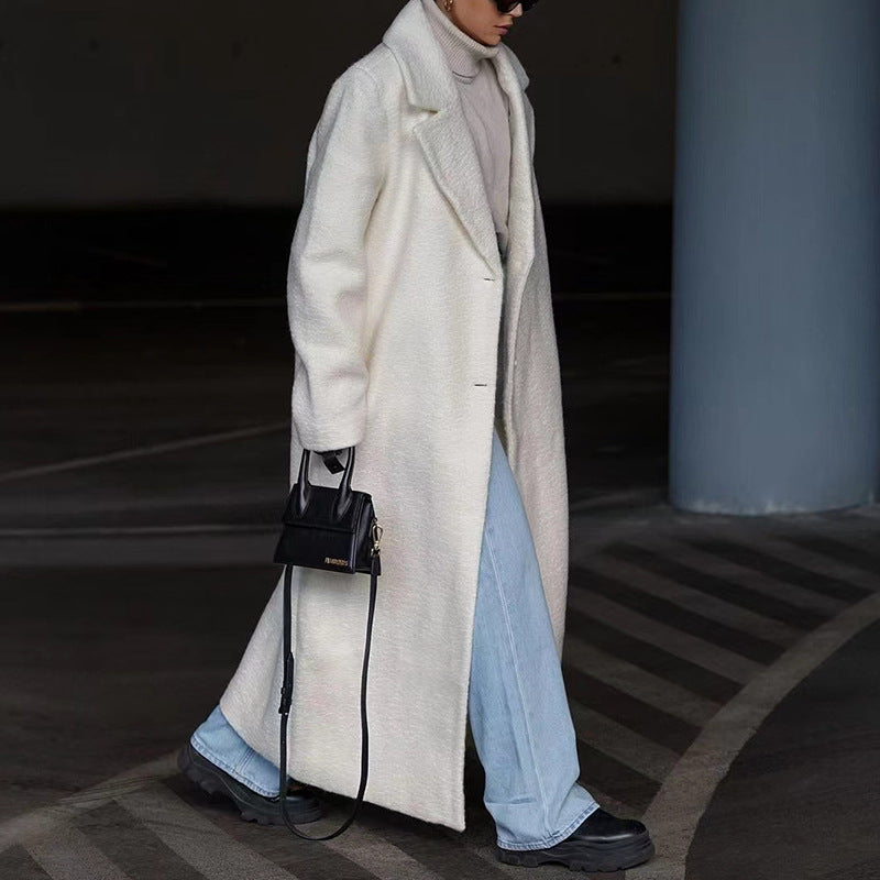 Warm Jacket Long-sleeved Lapel Women's Plush
