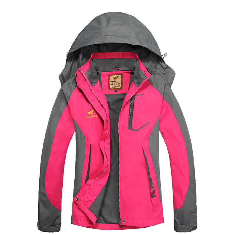 Outdoor Shell Jacket Plus Size Riding Windproof