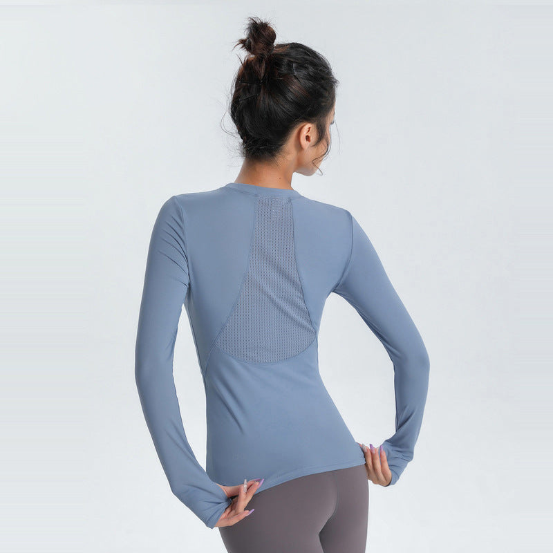 Running Fitness Yoga Long-sleeved Women's Sweat-wicking Top