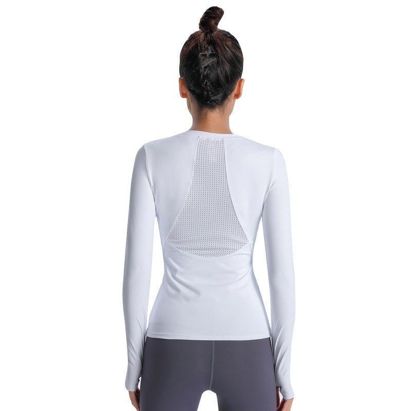 Running Fitness Yoga Long-sleeved Women's Sweat-wicking Top